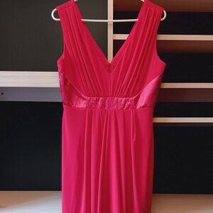 David Meister red dress